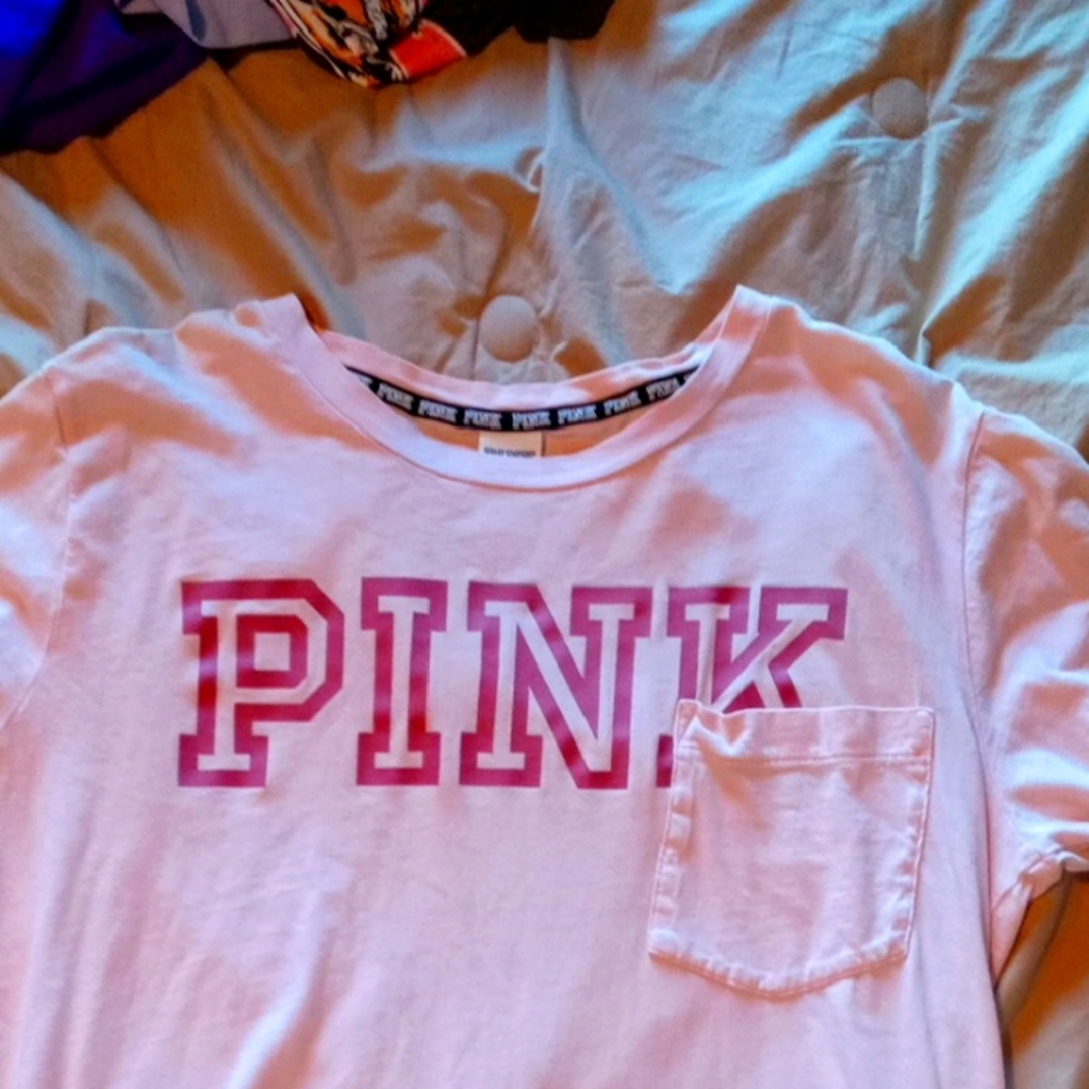 PINK Victoria's Secret Pink Short Sleeve Tee